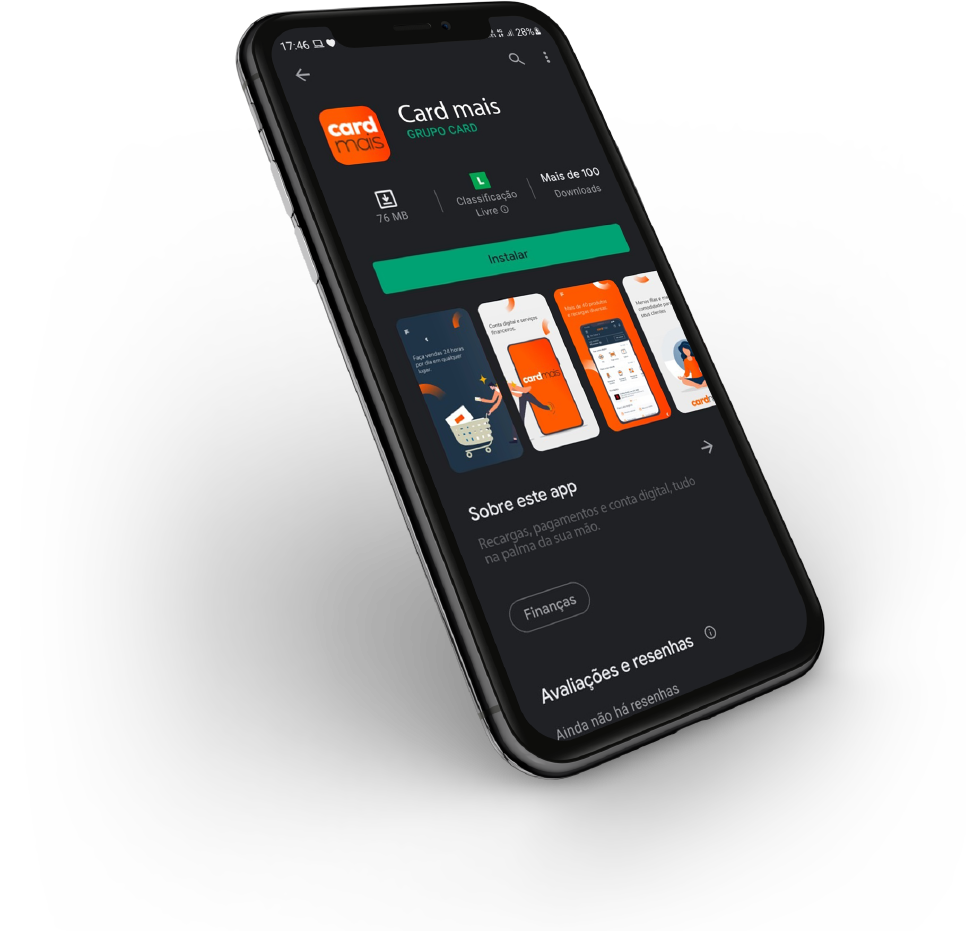 Baixe o CardMais na sua loja de aplicativos
